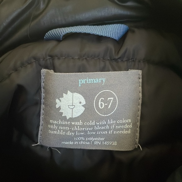 Primary puffer vest - Picture 6 of 6